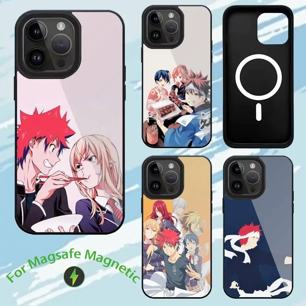 

S-Shokugeki Phone Case For iPhone 17,16,15,14,13,12,11,Plus,Pro,Max Magsafe Magnetic Wireless Charging