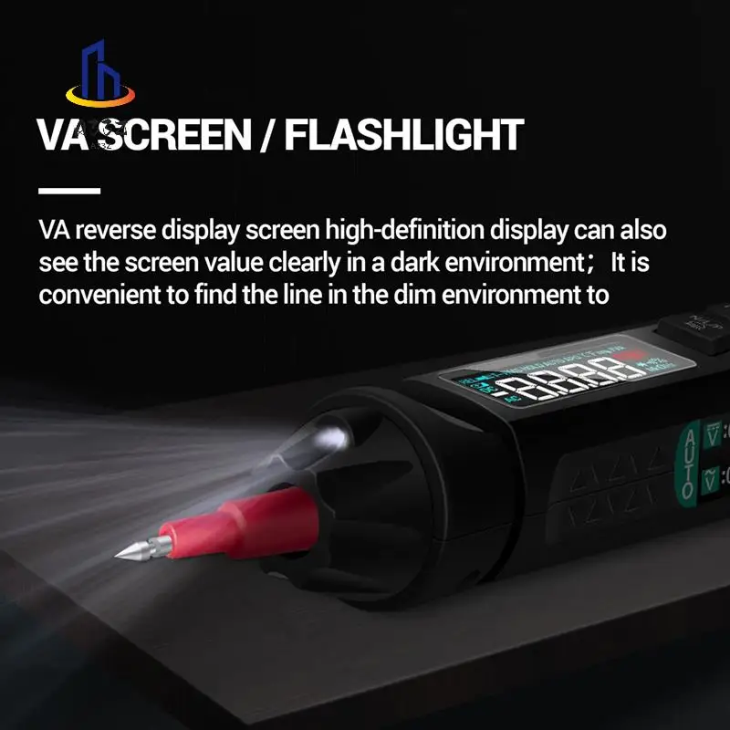 

A33Z-ANENG 1 Piece Auto Intelligent Sensor Pen Tester 6000 Counts Non Contact Voltage Tester Multimeter