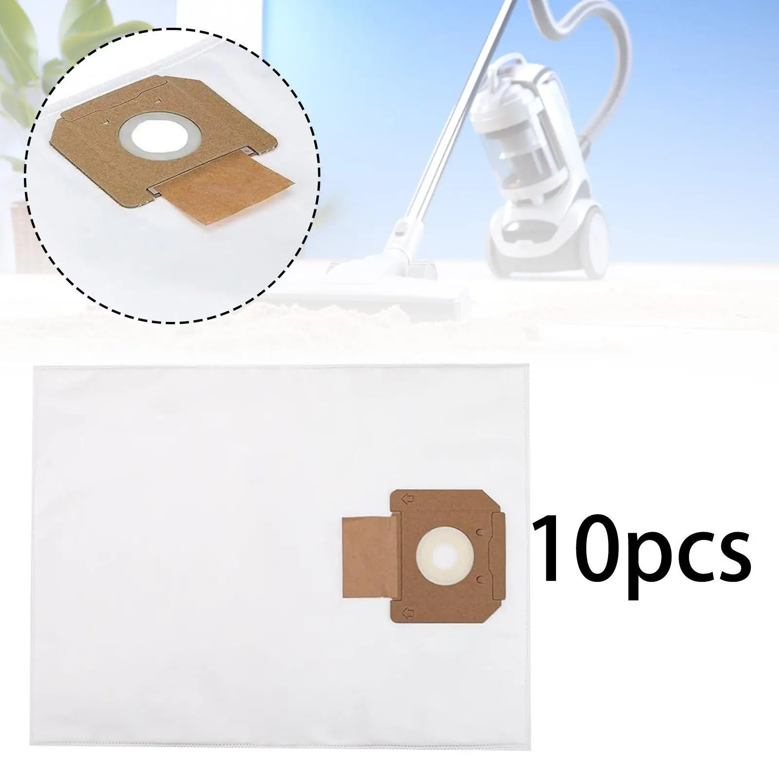 Saco extrator de pó para aspirador de pó, peças de reposição reutilizáveis para acessórios vac090