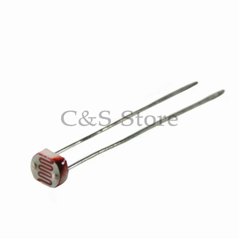 20pcs GL5506 GL5516 GL5528 GL5537 GL5539 GL5547 GL5549 Photo Light Sensitive Resistor Photoresistor