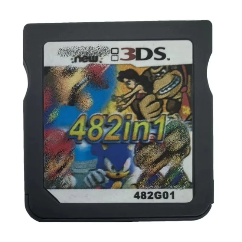 

Video Cartridge Console Game Card NDS Card Combination Game Card 482 In 1 DS Games Card Picture Smooth Gift In Stock