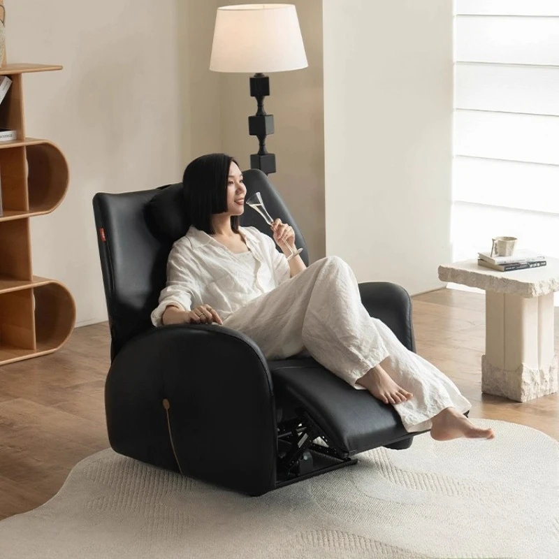 

Designer single sofa living room lounge chair electric multifunctional armchair home chair Armchair balcony sofa furniture