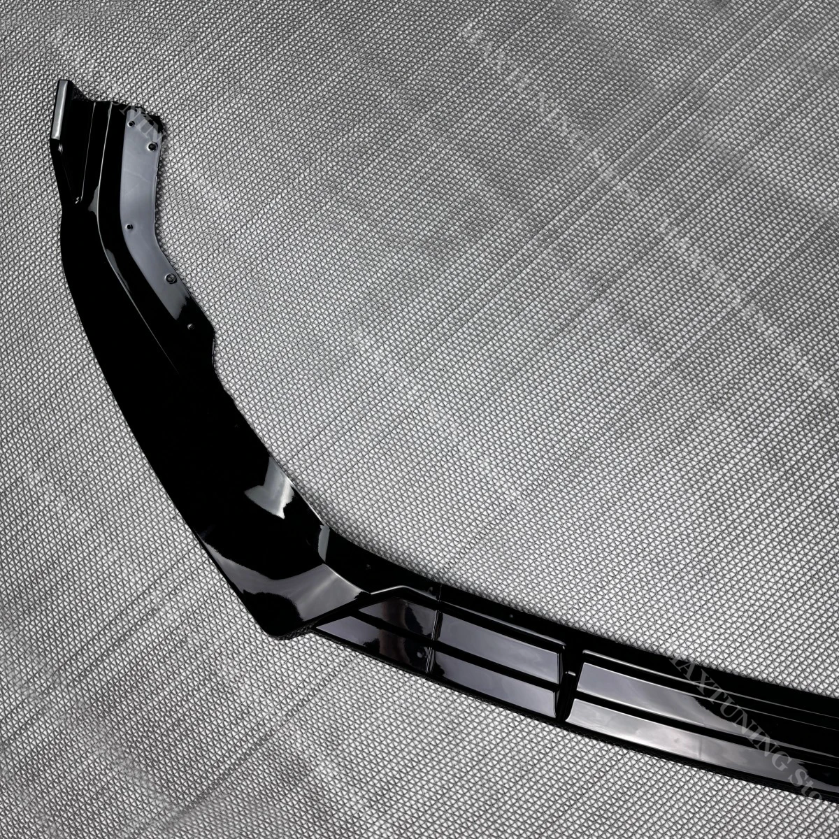 Picture 7: Front Bumper Diffuser Lip For Skoda Octavia MK4 RS vRS Sedan Combi 2020-2024 Gloss Black Splitter Lip Spoiler Protector Tuning