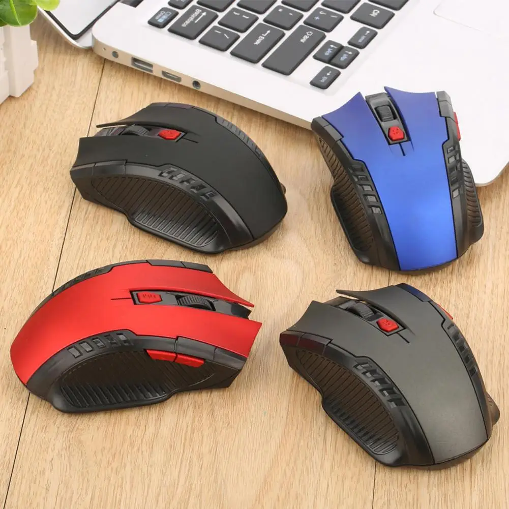 

Wireless Mouse Plug And Play Long Standby Time Ergonomic 6 Button Sensitive Computer Accessories Wireless 2.4GHz Wireless Optica