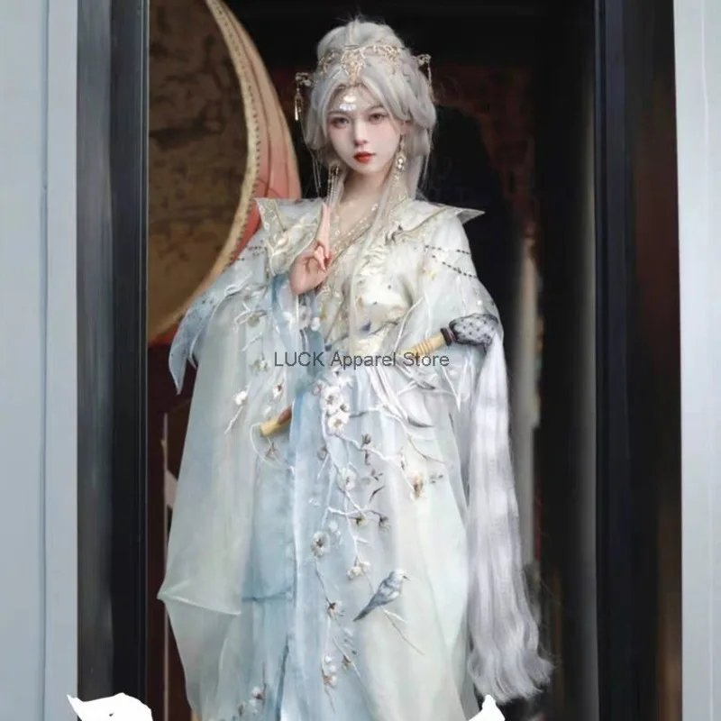 Yizhi Pavilion Hanfu Dress Jiyue Yaoguang Daily Luxury Dresses Princess Dress Cosplay Palace Elegant Dressing