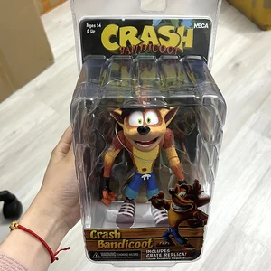 NECA Figura Juego Crash Bandicoot Sane Trilogy Figura Figura Modelo Juguetes Bookshelf Ornament Cumpleaños Presente para amigos 8 Mejor bandicoot de choque de ventas - №8