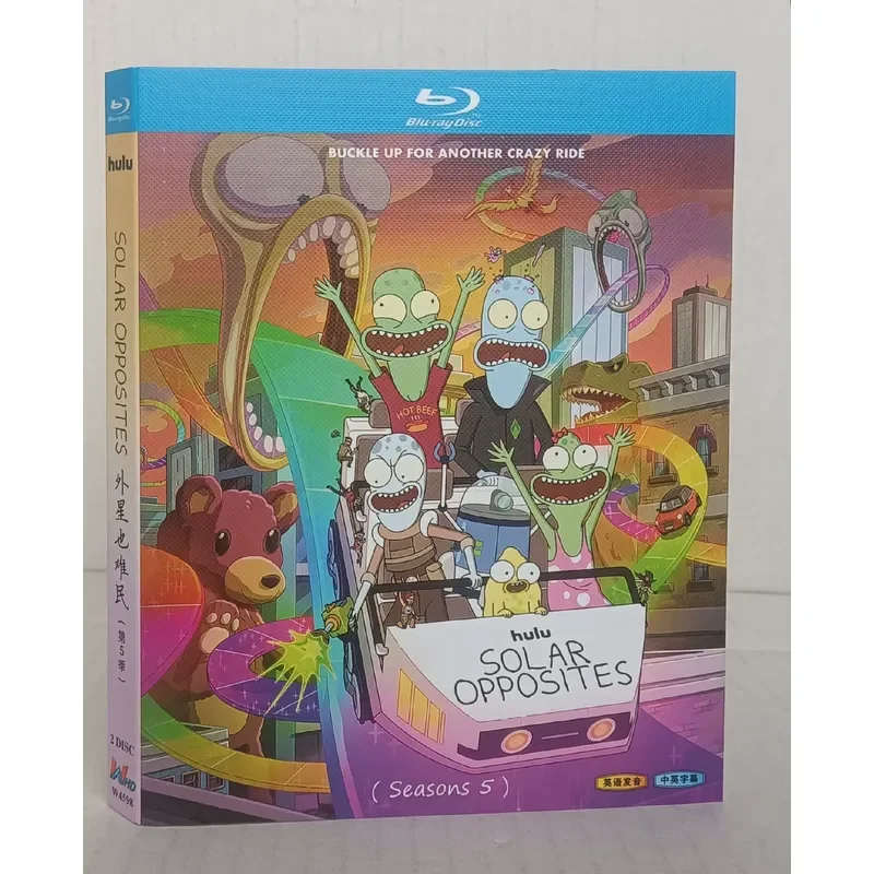Anime Alien and Refugee Season 1-5 Brand New Unopened Box Blu-ray Disc
