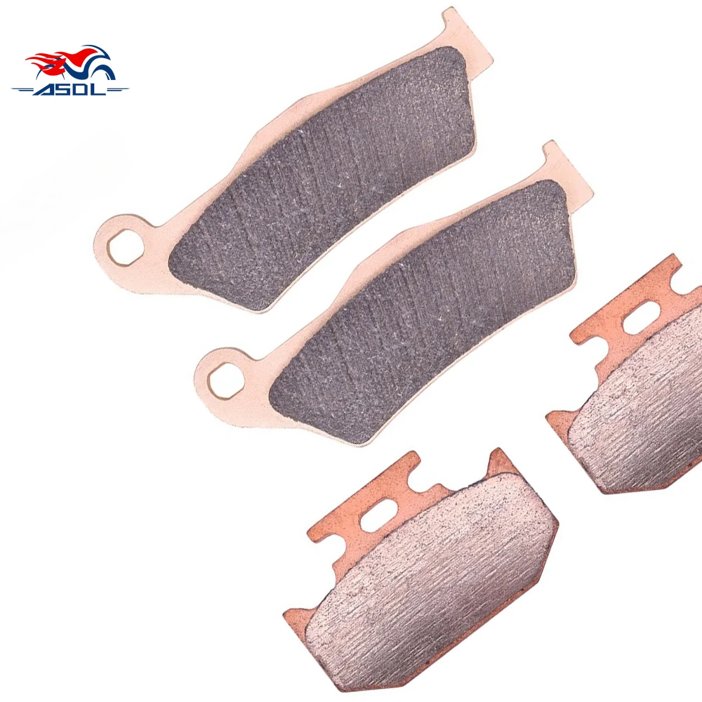 Motorcycle Front Rear Brake Pads Kit For YAMAHA TT600 TT 600 K RES TT600K 4LW1 4GV1 4LW2 Up to 4GV003403 TT600E 4GV2 TT600RES