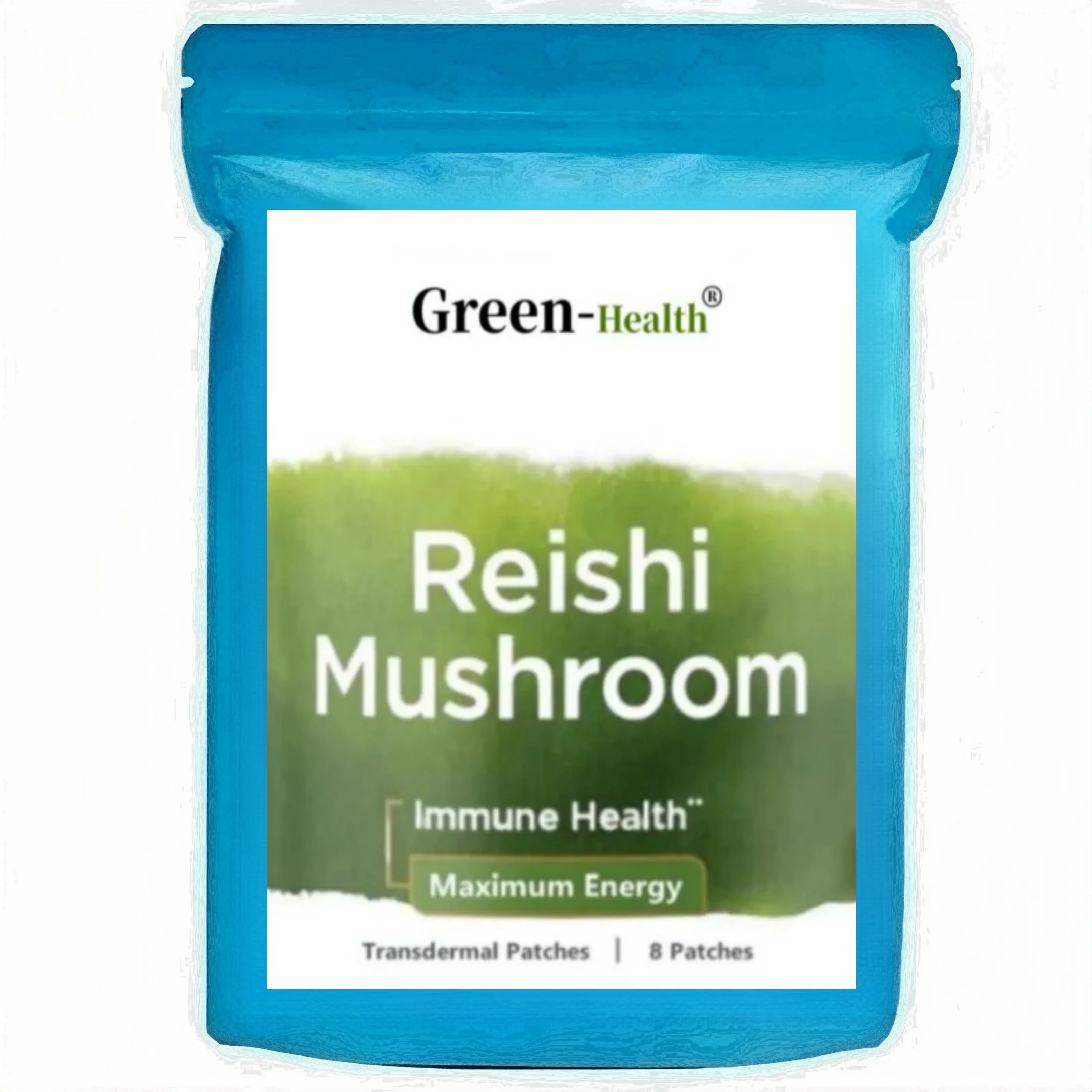 Organic Ganoderma Reishi Mushroom Powder 20:1 Extract Transdermal Patch - 100% Pure No Fillers!!