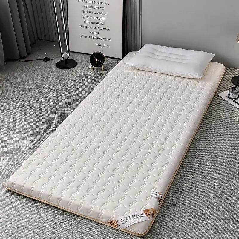 Thick Bed Mattress Toppers Memory Foam Magic Fabric Antibacterial Mattress Soft Quilt Pad Colchones Pad Dormitory Mattress