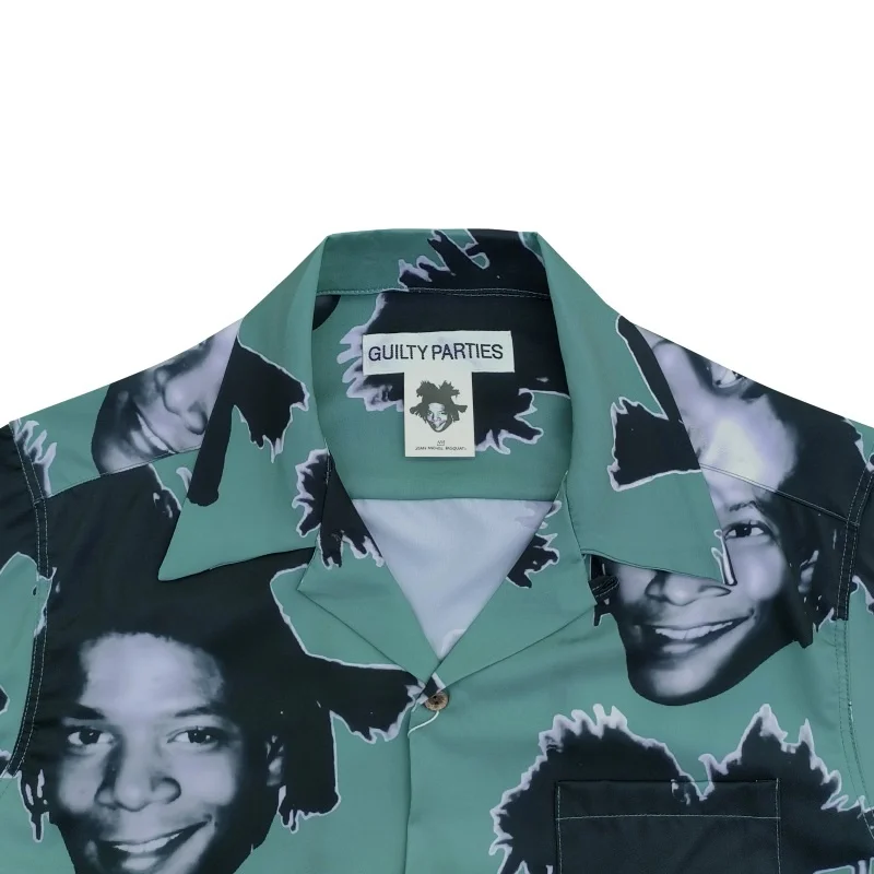AI Trend WACKO MARIA Best Quality Mens Womens Avatar Full Print Summer High Street Clothing Hawaiian Short Sleeve Shirt