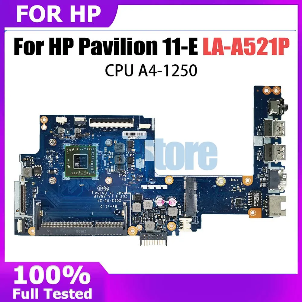 

Аксессуары для ноутбука HP Pavilion 11-E 744185-001LA-A521P 744189-001, материнская плата для ноутбука, стандартный Процессор AMD