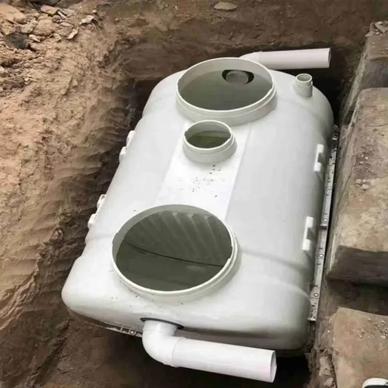 

For Lightweight Underground FRP Fiberglass Plastic Septic Tank for Residential