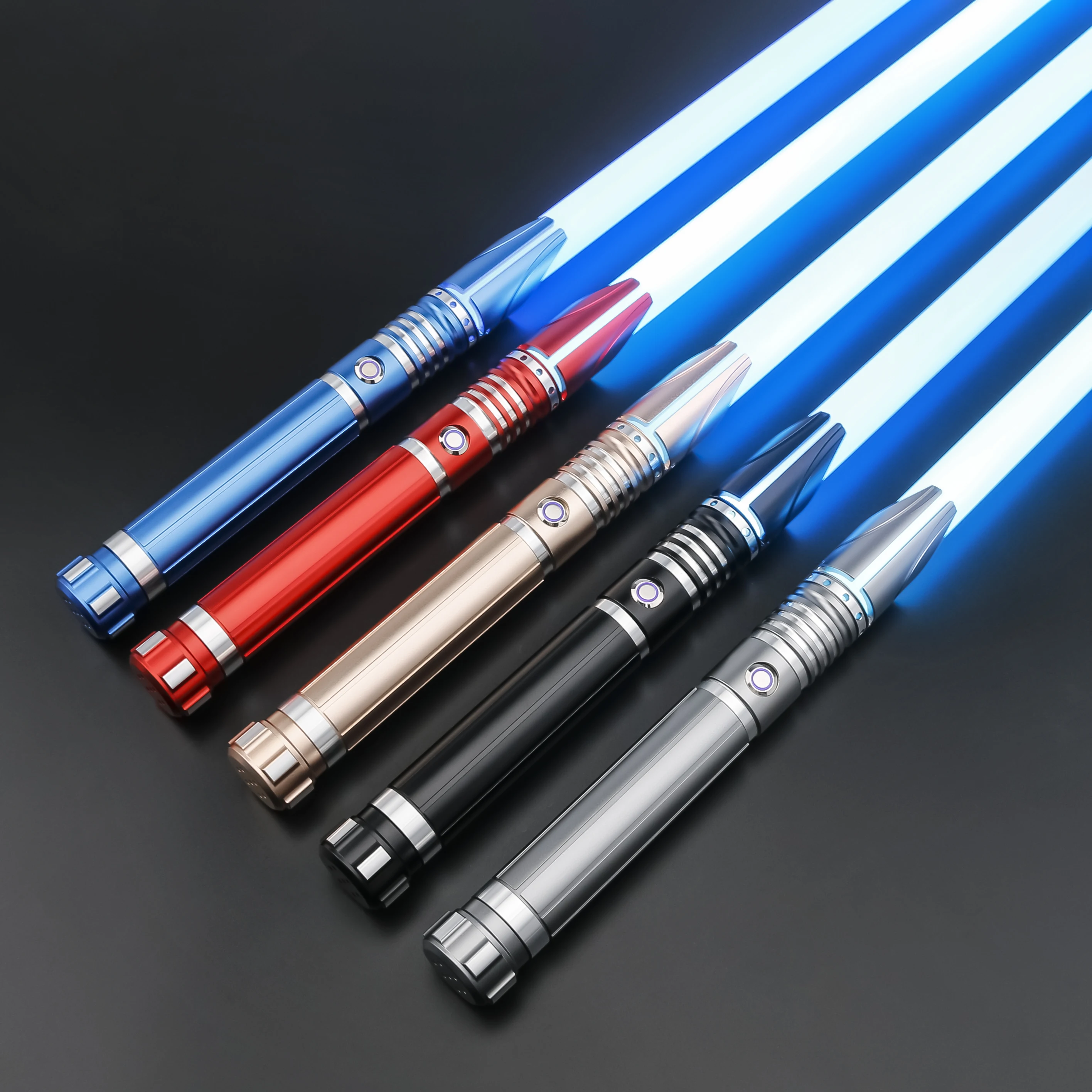 TXQSABER Lightsaber Neo Pixel SNV4 RGB Smooth Swing Duelist Heavy Dueling Metal Hilt Blaster Force Laser Sword Cosplay Kids Toys