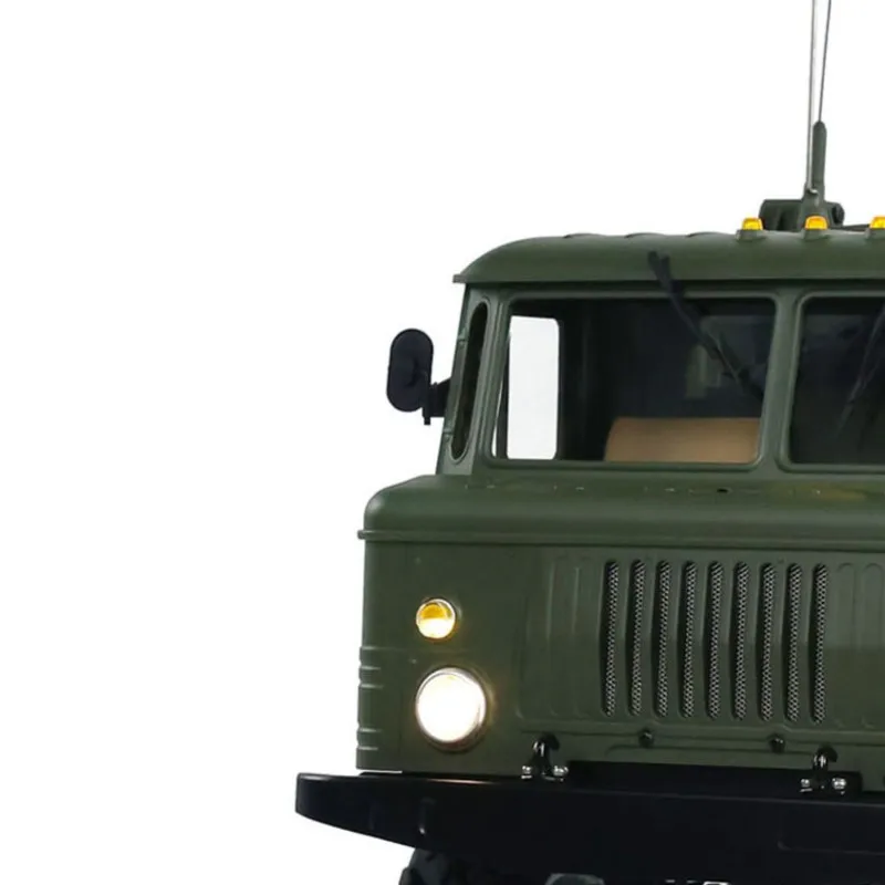 

RTR CROSS RC 1/10 Scale GC4M DIY Painted Assembled Military Command Truck Light Sound Smoke Toys for Boys THZH1922
