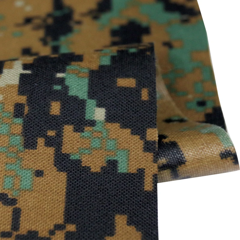 hot sale 1000D poly oxford MARPAT camouflage tactical fabric use for bag vest in stock