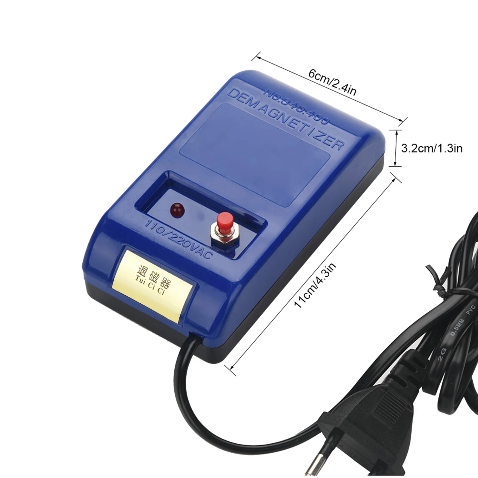 Professional Repair Demagnetizing Tool Mechanical Watch Demagnetizer 110/ Demagnetize Tool Watch Demagnetize Watch Demagnetizer