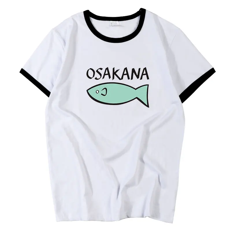 New Anime Cosplay Kinako OSAKANA cotone Casual manica corta t-shirt Tee Tshirt per uomo donna abbigliamento