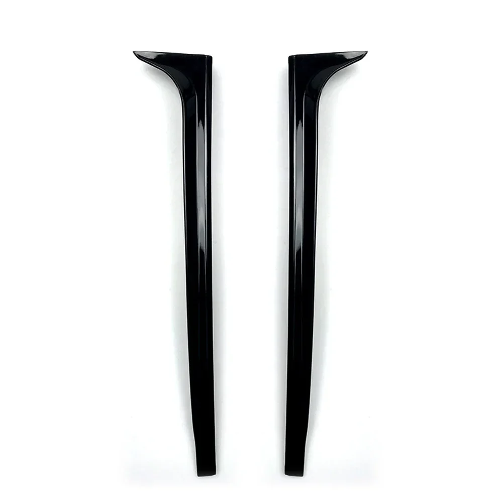 

For Polo MK5 Car Aerodynamics Spoiler Flaps Side Wing Trim Cover ABS Material Direct Replacement Easy Installation