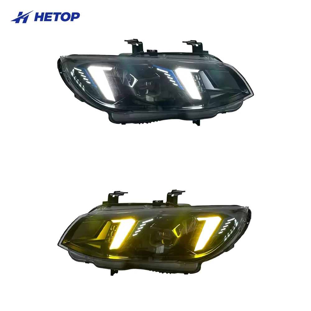 

Светодиодные фары Hetop Head Lamp 2010-2013 для BMW 3 серии E92 E93, с функциями DRL, указателей поворота, дальнего света, Angel Eye и проекционными линзами.