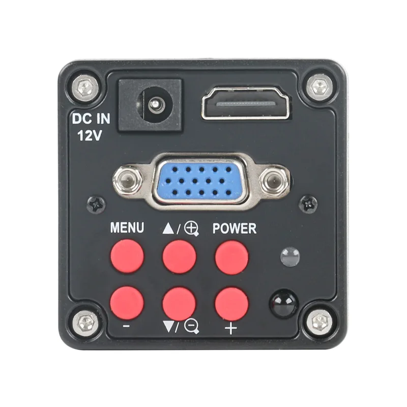 Imagem -03 - Sony Sensor-hdmi Vga Câmera de Vídeo Microscópio Zoom 130x Lente de Montagem c Mini Suporte para Laboratório Cpu Pcb Smd Solda 1080p 130x