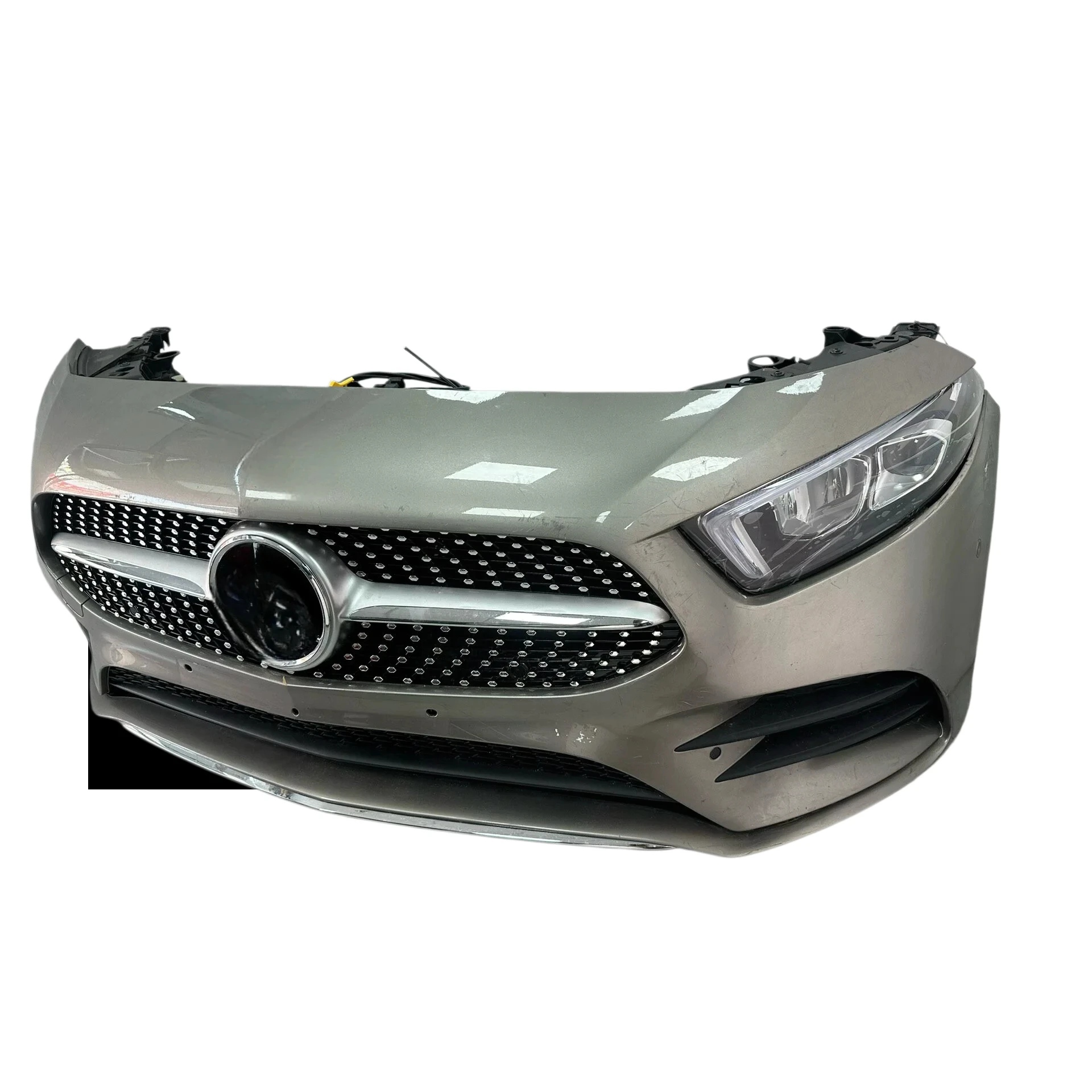 For A200 A220 W177 Auto Body Systems Body Kit Parts Front Headlights Car Bumper Assembly