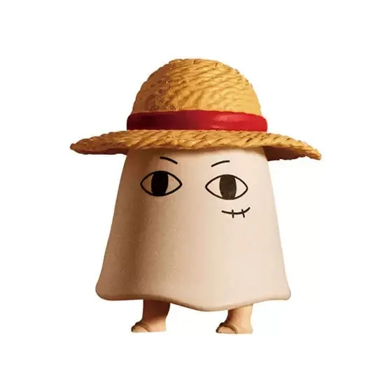 Bandai-Figurine d'action japonaise Genuine Gacha Scale Model, One Piece God of Egypt, Mejed Luffy, Peripheral Rick, Straw Hat, Toys