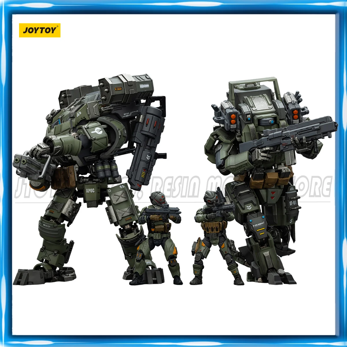 JOYTOY Dark Source 1/25 Actionfigur APOC Serie Bedrock Mecha Anime Figuren Spielzeug