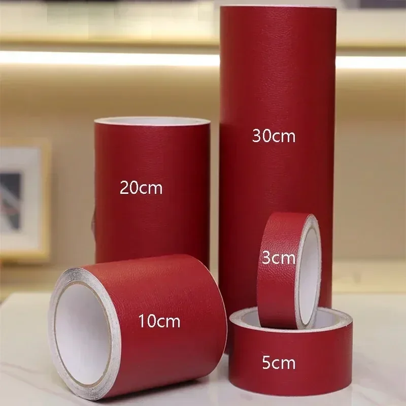 Picture 6: 300/500CM Self Adhesive Leather Repair Tape for Sofa Car Seats Handbags Jackets Furniture Shoes First Aid Leather Repair Patch