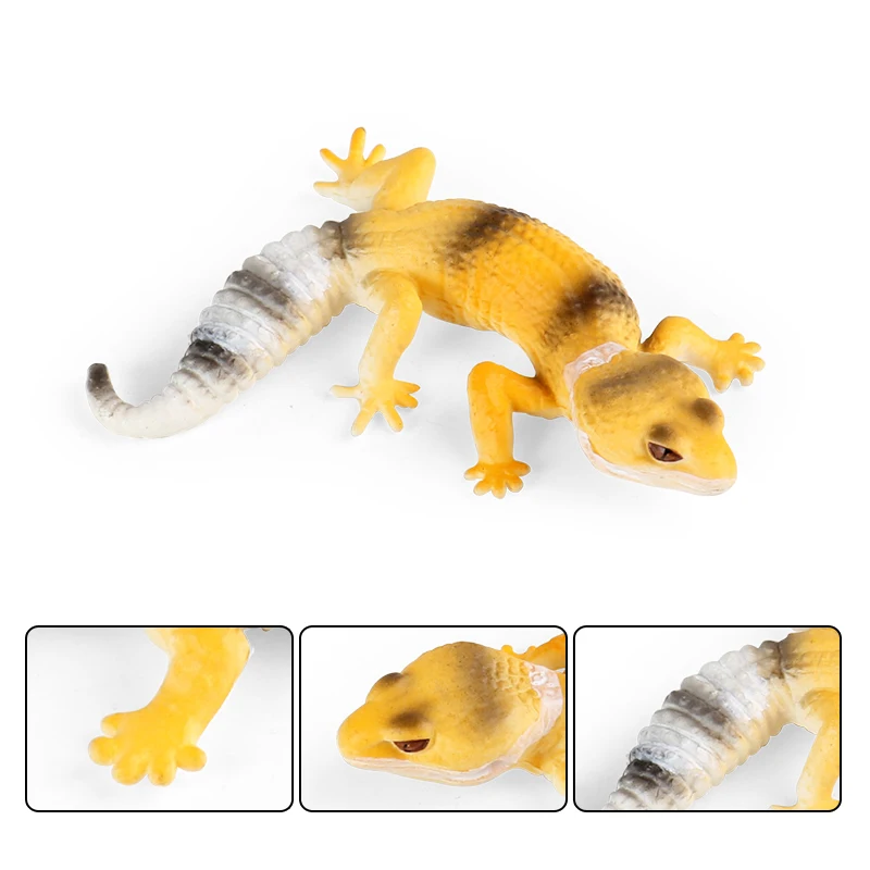 Oenux Neue Simulation Wilde Reptil Tiere Action-figuren Eidechse Modell Figuren Kinder Bildung Kognitive Szene Dekoration Spielzeug – Detail 15