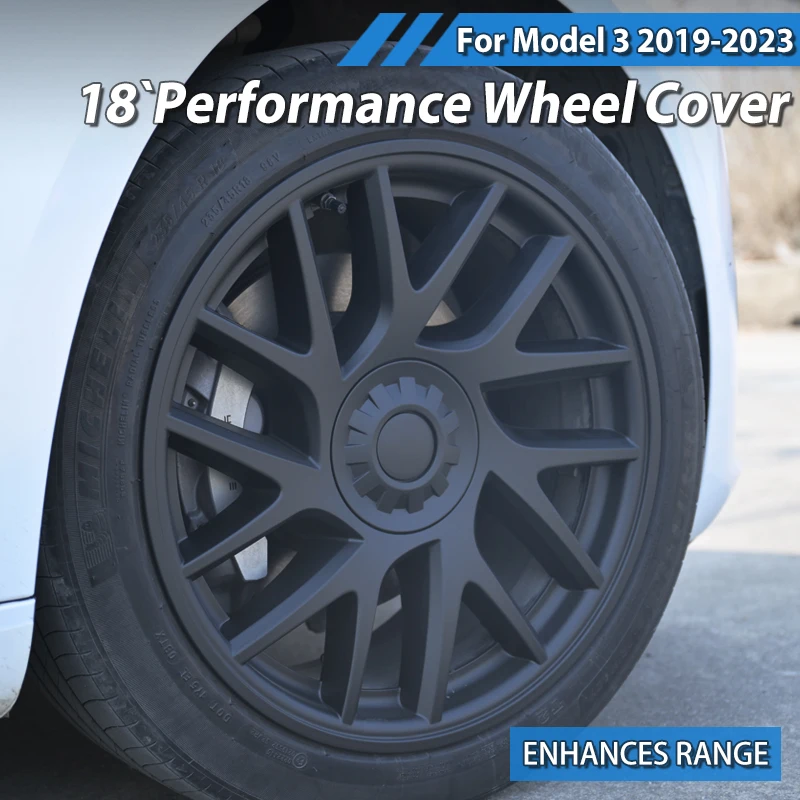 

4 шт. колпачок для Tesla Model 3 Highland 18 дюймов 2025 Performance, сменная крышка колеса, автомобильная полная крышка обода, аксессуары 2024