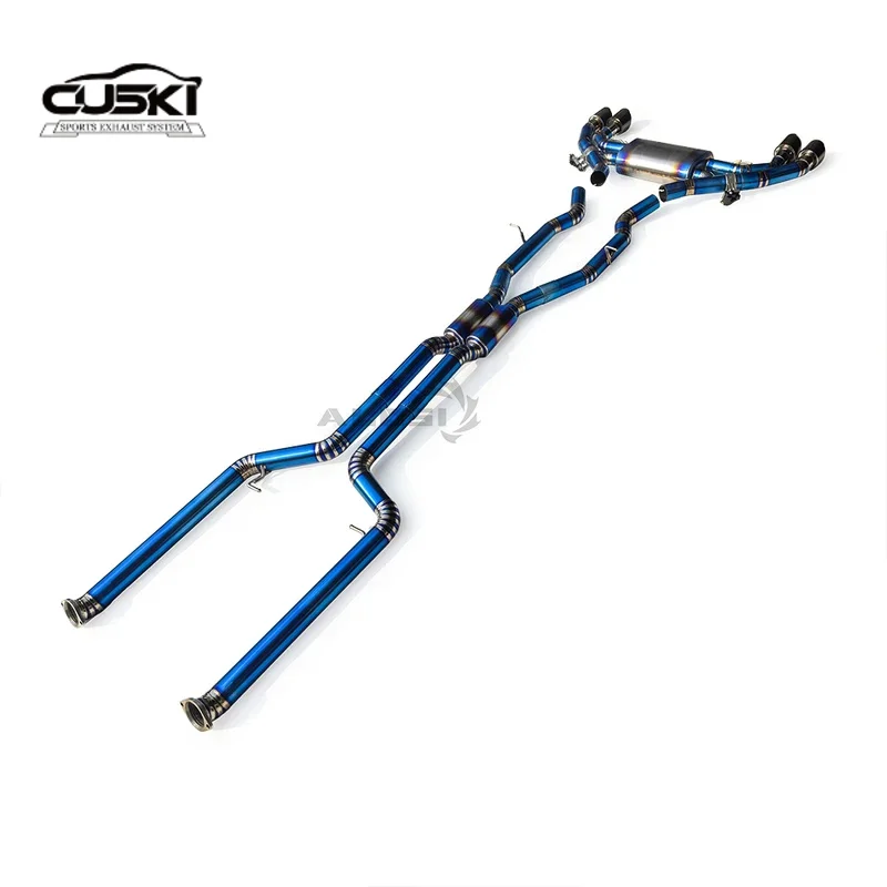 

High performance exhaust components suitable for BMW X3M X4M (facelift) Competition F97/F98 3.0T 2021-2023 titanium alloy exhaus
