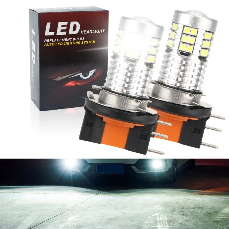 2PCS H15 Led Bulb C…