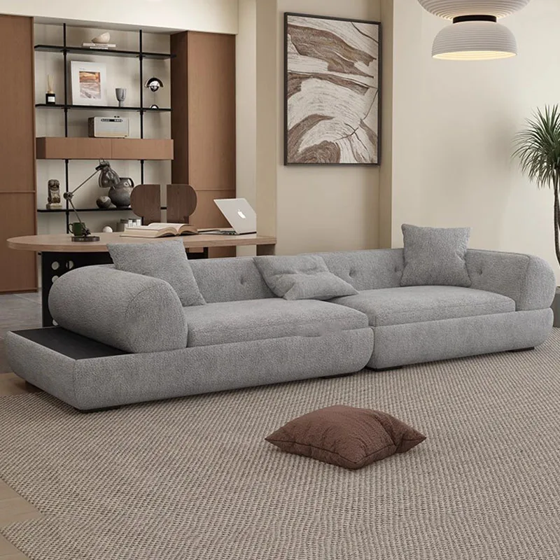 لهجة بيضاء أرائك غرفة المعيشة الحديثة الحد الأدنى كرسي الأريكة غرفة المعيشة الأرائك نفث سحابة Tumbonas بلايا أثاث المكتبة #6