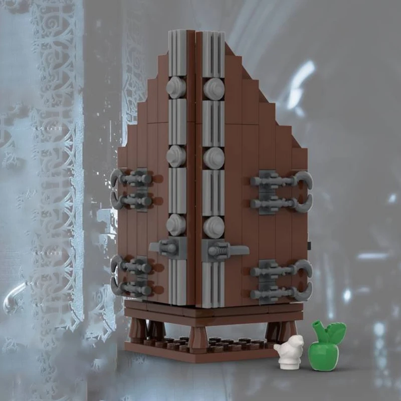 Moc Building Blocks Modular Vanishing Cabinet V1-V2 Model Technology Popular Movie Bricks DIY Assembly Construstion Gifts Toys