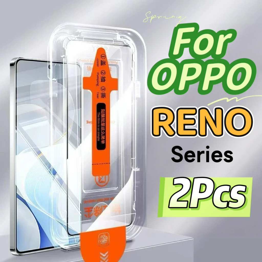 

HD Clear Screen Protector for OPPO Reno Series, Pack of 2