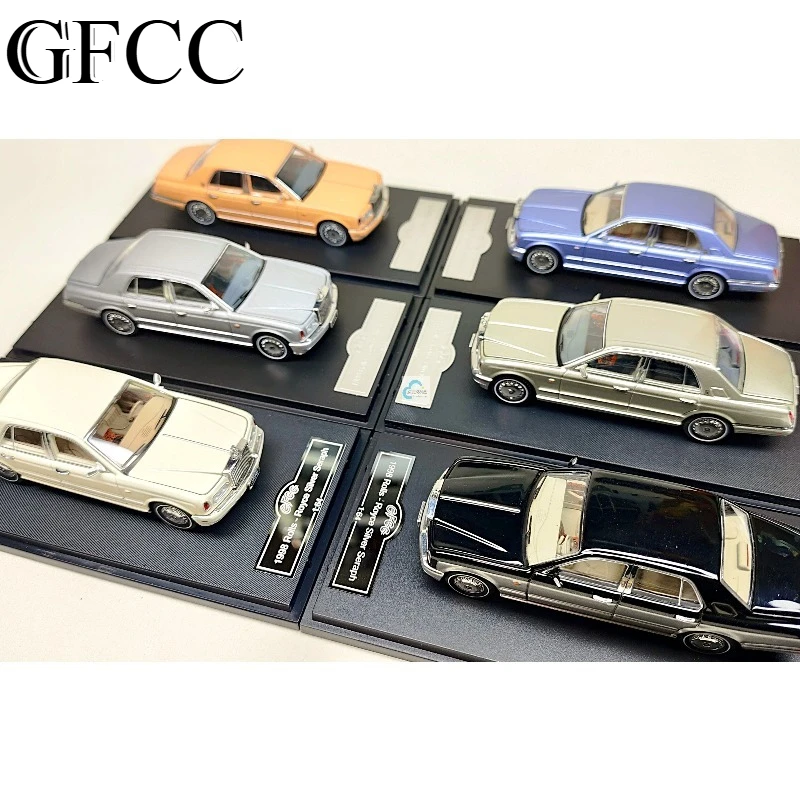 

Limited edition GFCC 1/64 alloy Rolls-Royce 1998 car model children's toy collectible display piece for boys