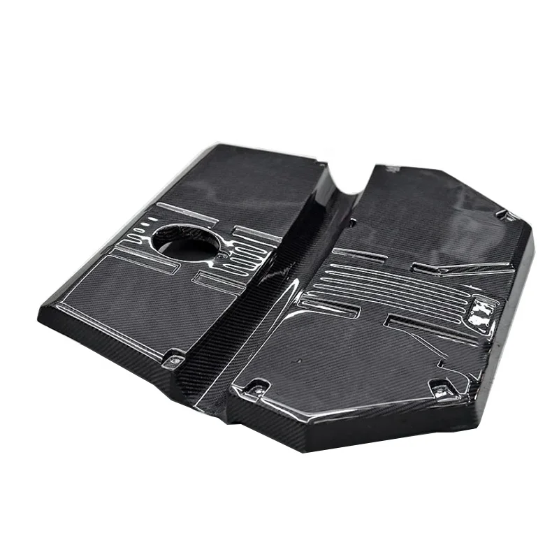 

F97 X3M/F98 X4M High-Quality Dry Carbon Engine Cover – Front Engine Housing Protection & Sporty Aesthetic