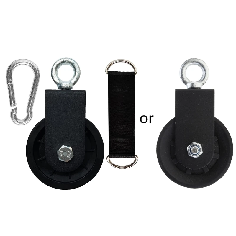 

Silent Gym Cable Pulley, 360 Rotation Smooth Pulley, DIY Attachment for Home Gym Pulley System, Equipment Dropshipping
