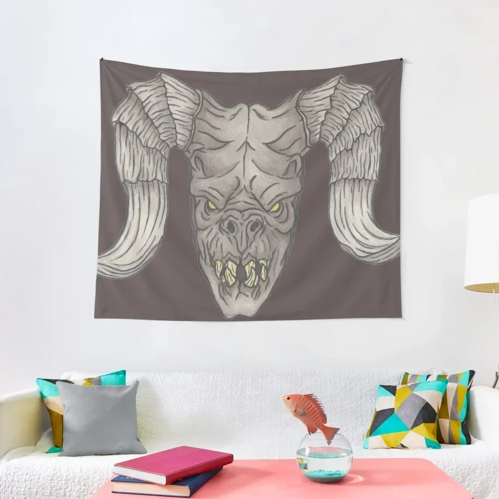 

Deathclaw Head. Tapestry Wall Decor Room Decor Japanese Room Decor Decoration Bedroom Tapestry