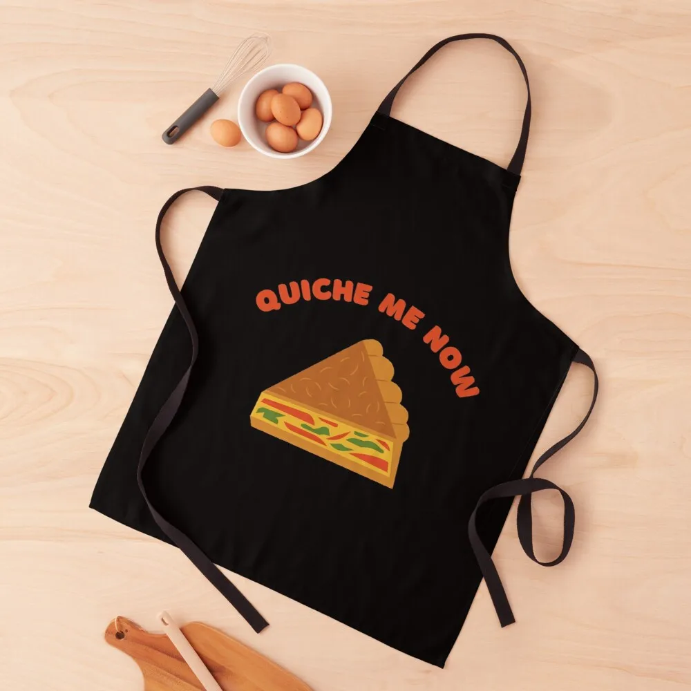 

Quiche Me Now Apron waiter apron