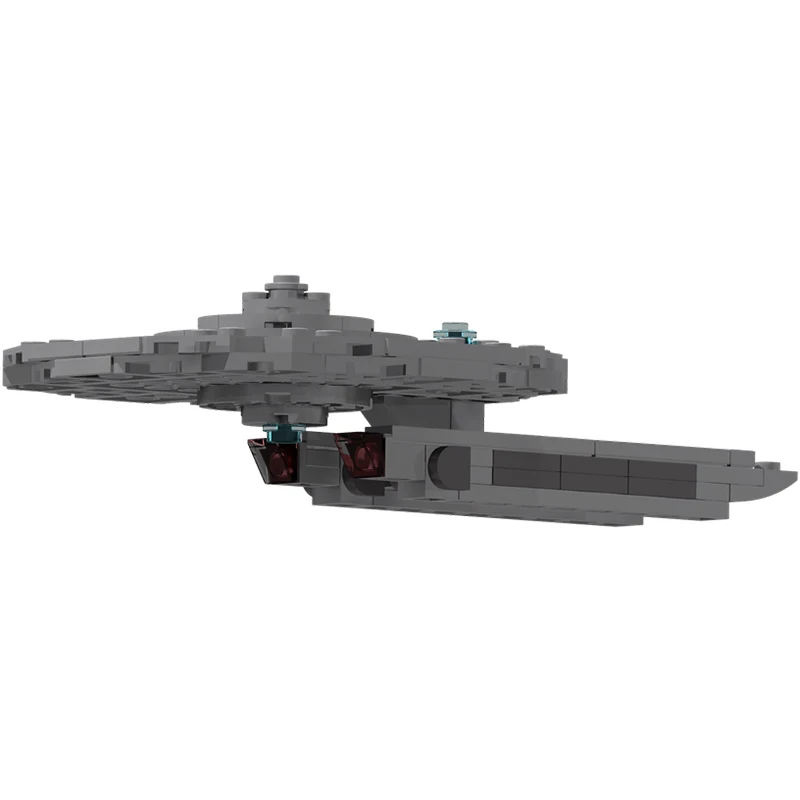 

1232 шт. MOC Star Trek, тактические штурмовые оригинальные корабли, строительные блоки, рождественский подарок, тренировка концентрации, развивающие игрушки