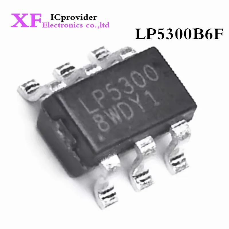 10-100Pcs LP5300B6F LP5300 SOT23-6 overvoltage protection