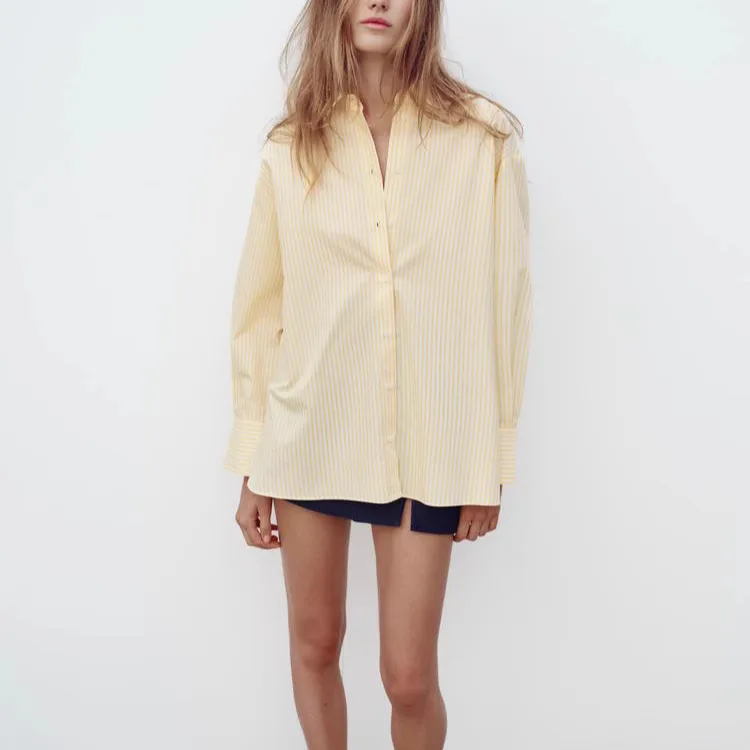 ربيع جديد المرأة irt شخصية شريط تصميم تنوعا طويل Sve بدوره إلى أسفل طوق الحرير irt ألياف البوليستر 00% #3