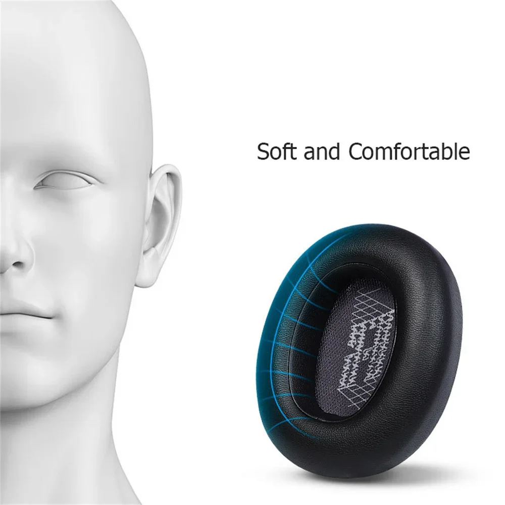 Jblヘッドフォン用ソフトフォームクッション,革製イヤパッド,カバーカップ,プロテイン,Live650btnc e65bt