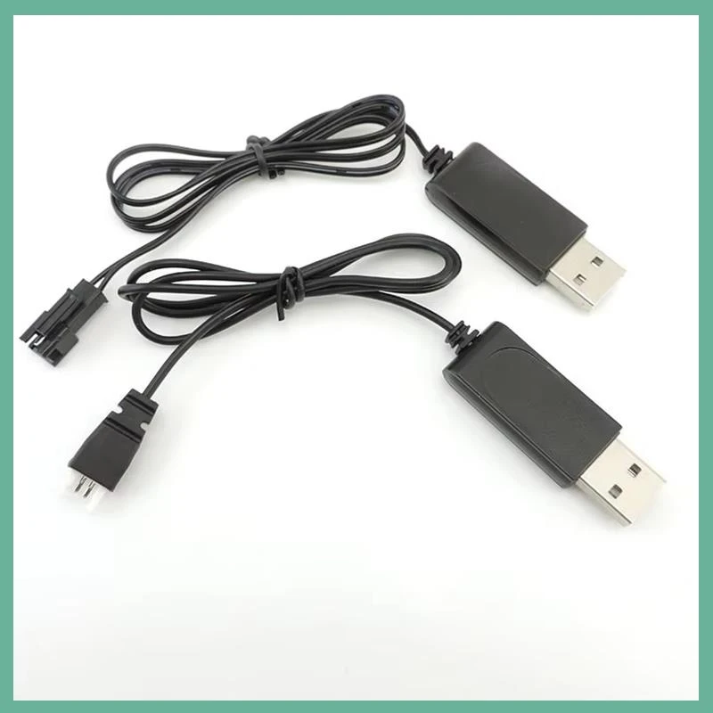 3.7V USB Charging Cable SM 51005 Plug Portable Lithium Battery Charger Remote Control Aircraft Helicopter Drone Accessories E3