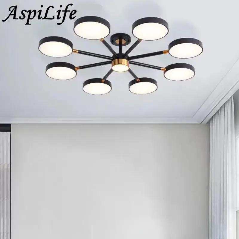 Modernas luzes de teto LED para casa, decoração inteligente, sala de estar, quarto, sala de jantar, corredor, corredor, varanda, luxo, inteligente, casa