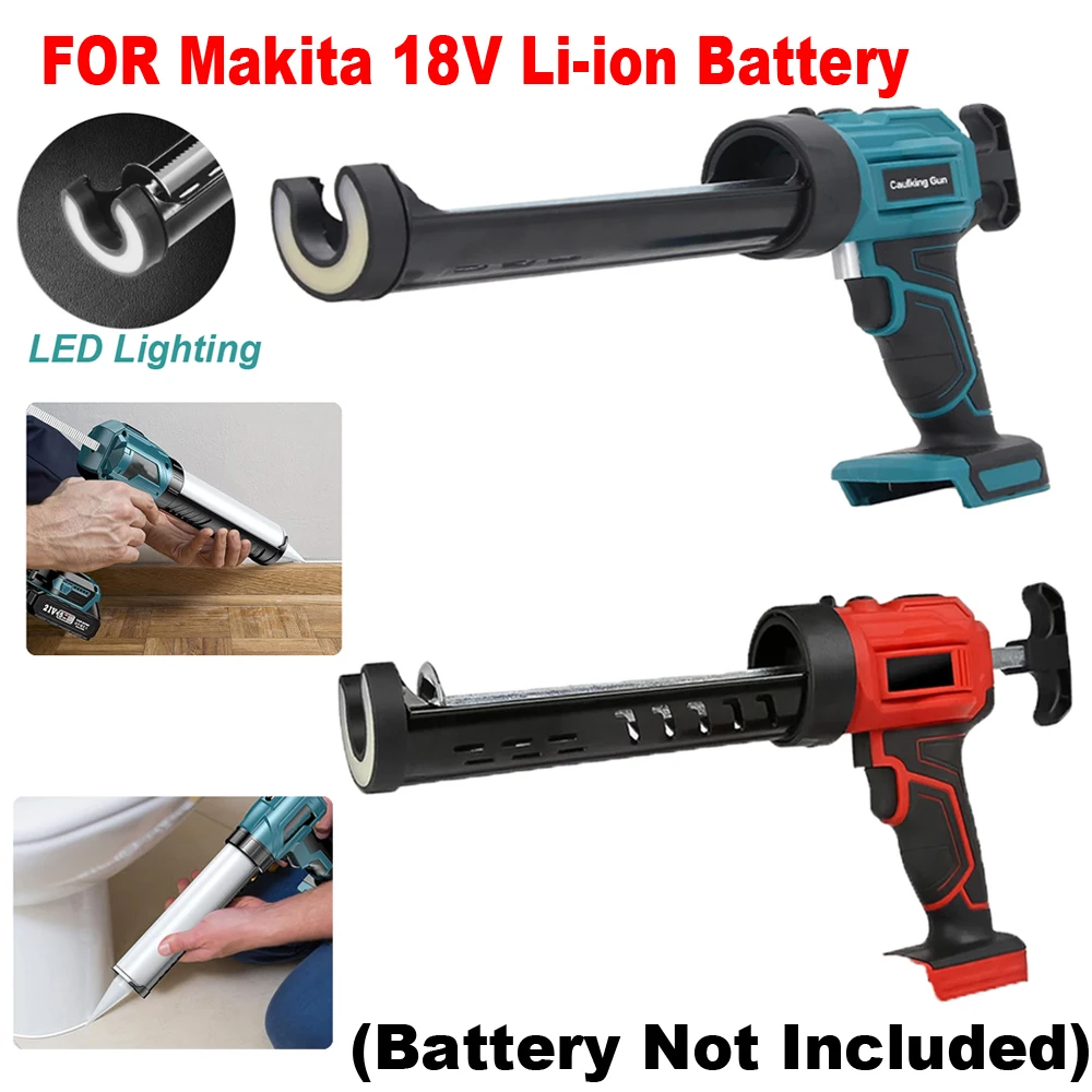 

Electric Caulking Gun for Makita 18V Battery 4 Gear Adjustable Speed Cement Glass Adhesive Glue Gun Seal Sealant Tool NO Battery