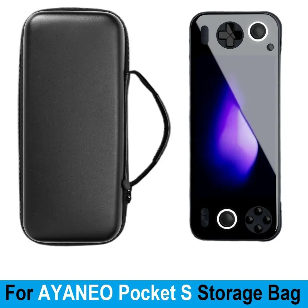 EVA Handheld Console Storage Bag Anti-scratch Shockproof Game Accessories Handbag Waterproof Portable for AYANEO Pocket S