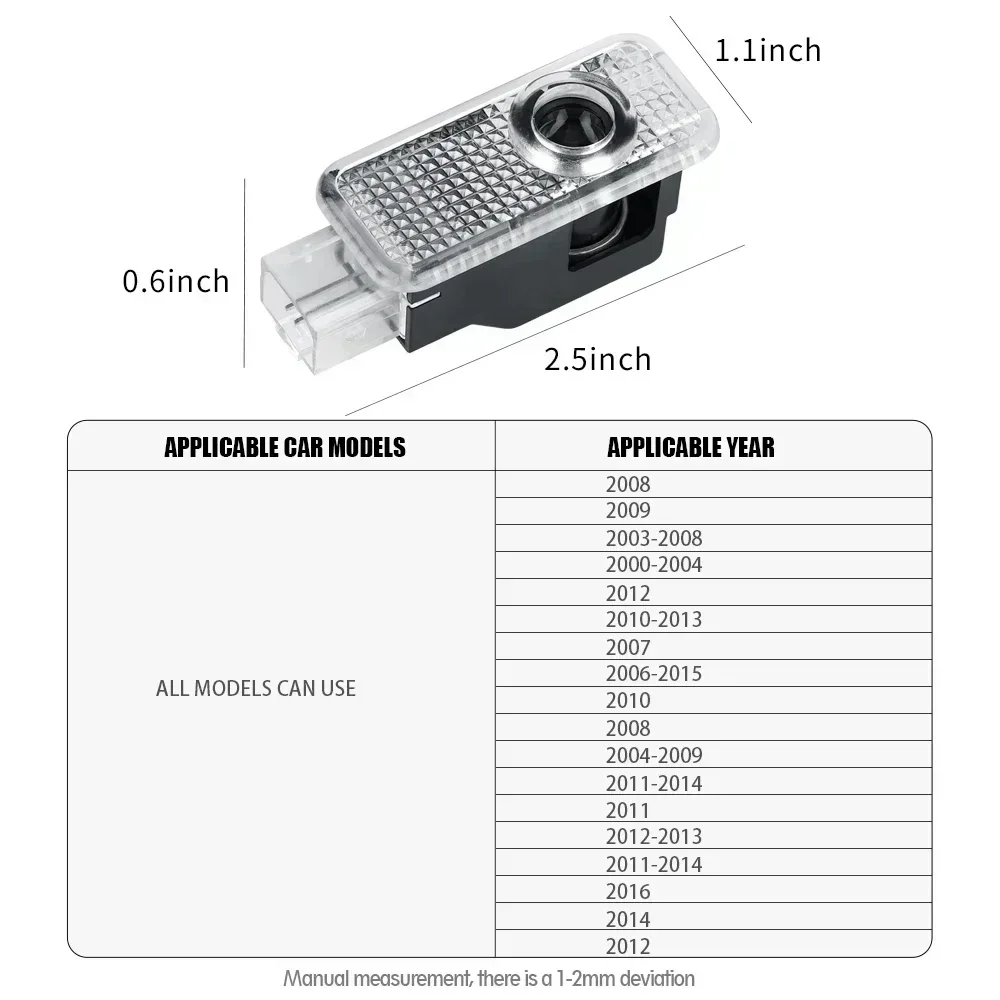 車のドア用LEDウェルカムライト,a3a4b8 8pv6 a7a5q7 b6b9s,quttro rs q3 q7 s3 s4 s5 s6,2個に適したプロジェクター